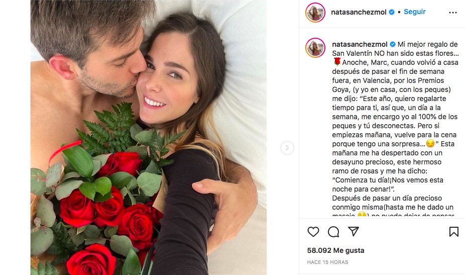 Marc Clotet ha enseñado catalán a Natalia Sánchez - Instagram