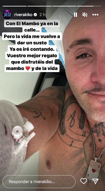 Kiko Rivera ingresado en el hospital - Instagram